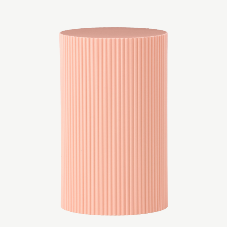Sooneline virsikukarva abilauake Lenox (MDF, ø30,5 cm) - 62054-222