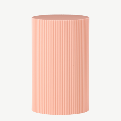 Sooneline virsikukarva abilauake Lenox (MDF, ø30,5 cm) - 62054-222