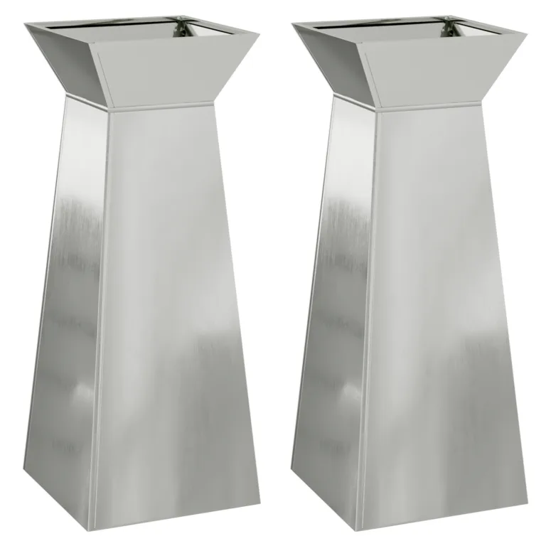Taime alus Galvaniseeritud teras 40 x 40 x 101 cm Vastupidav