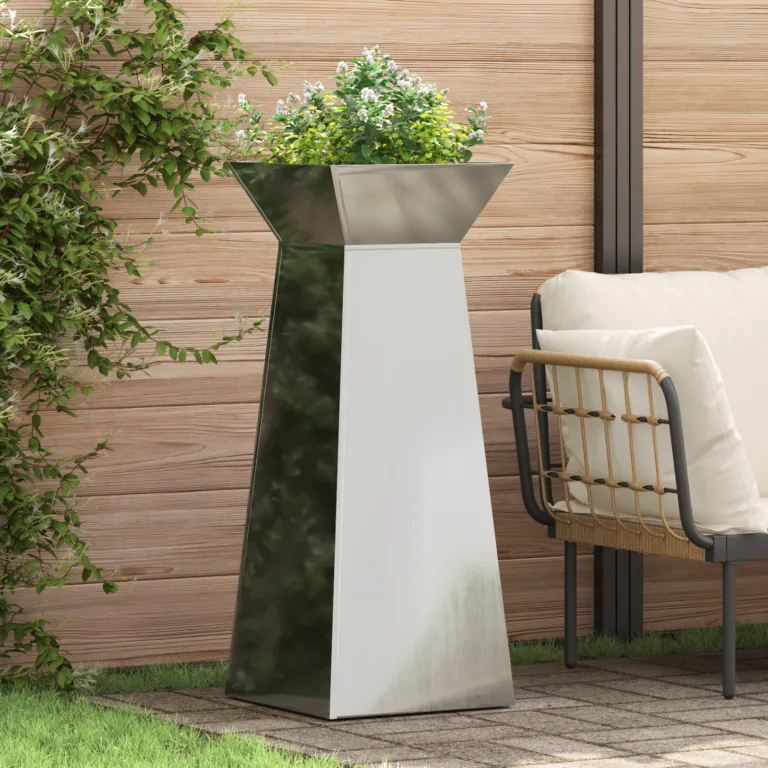 Taime alus Galvaniseeritud teras 40 x 40 x 101 cm Vastupidav