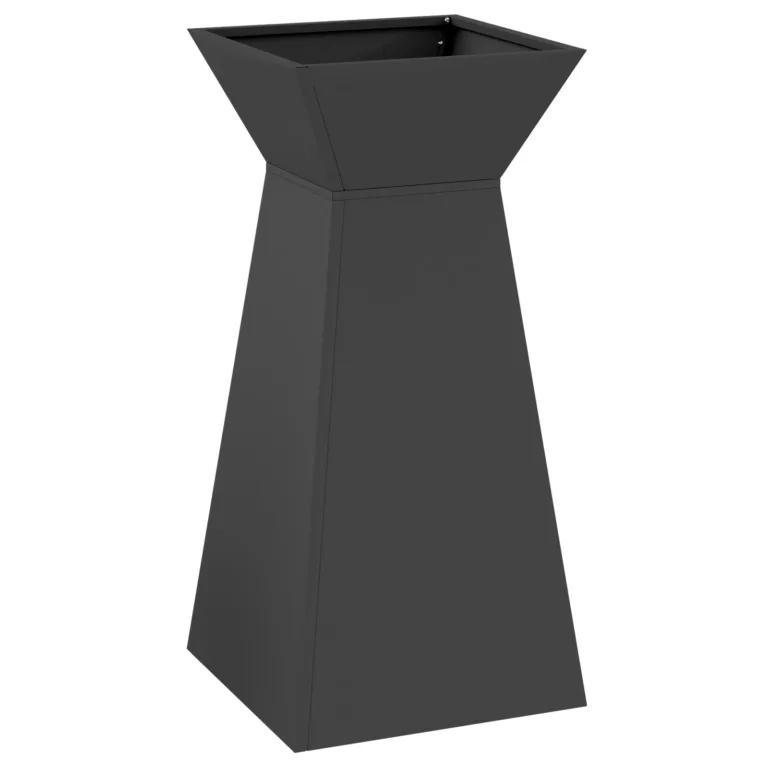 Taimealus Must Plast 35 x 35 x 73 cm Potid Taimealus