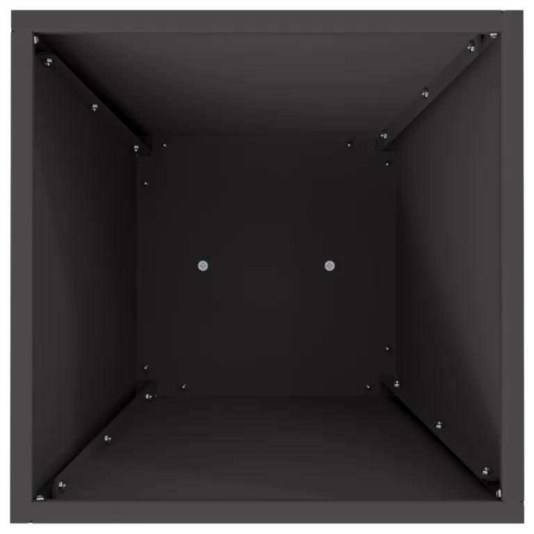 Taimealus Must Plast 35 x 35 x 73 cm Potid Taimealus