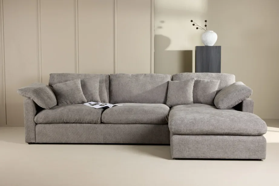 Tumehall polüesterkattega nurgadiivan Amalfi (parempoolne lamamisosa), 61995-105 – 11