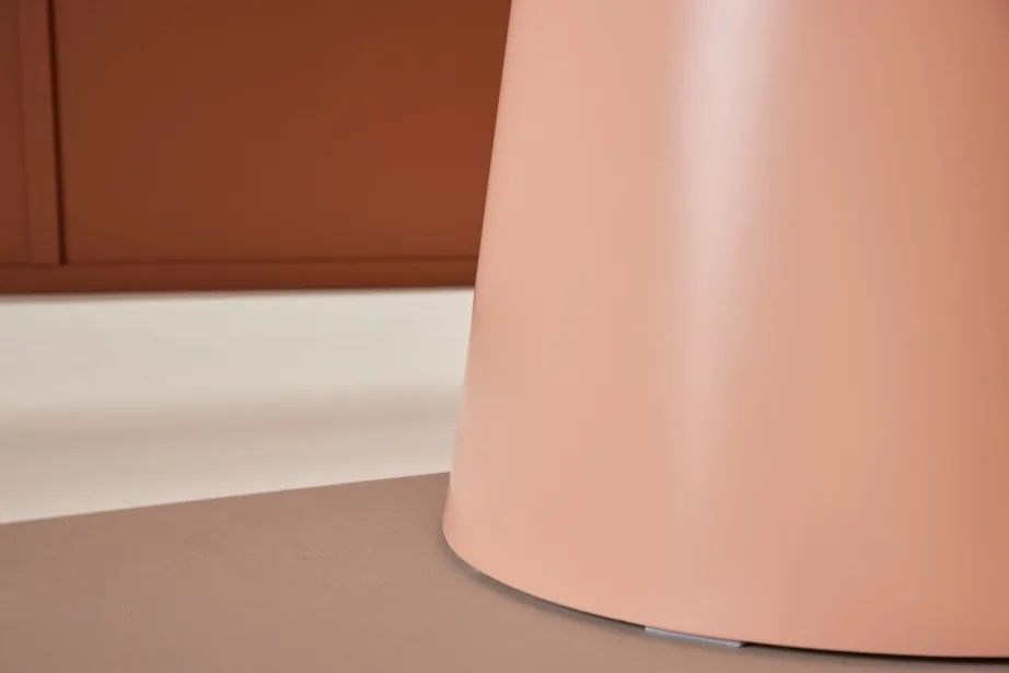 Ümmargune söögilaud Lanzo (MDF, virsik, ø120 cm), 18903-777 – 11