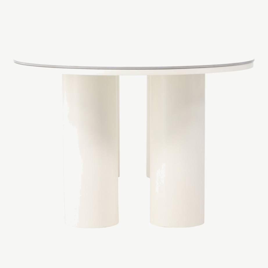 Valge MDF söögilaud Havstenssund 110×220 cm (FSC-sertifikaadiga), 61783-707 – 2