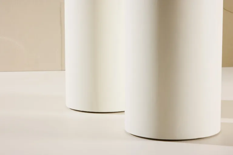 Valge MDF söögilaud Havstenssund 110x220 cm (FSC-sertifikaadiga) - 61783-707