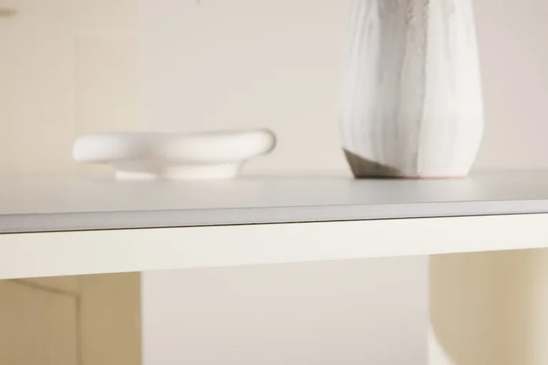 Valge MDF söögilaud Havstenssund 110x220 cm (FSC-sertifikaadiga) - 61783-707