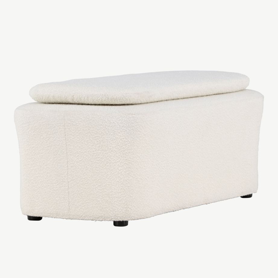 Valge buklee kangaga tumba Laurel sari, 61225-140 – 3