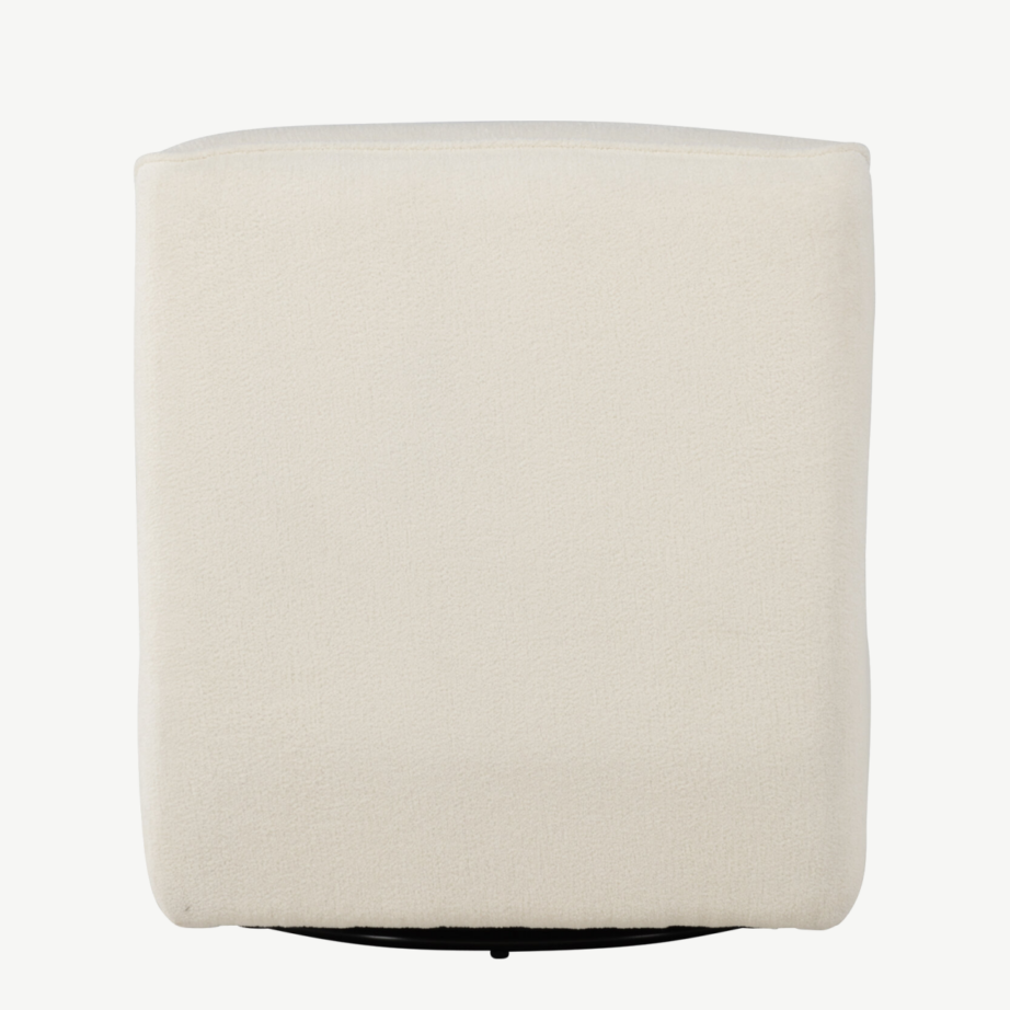 Valge buklee tugitool My (ümara kujuga, metalljalgadel), 62043-101 – 3