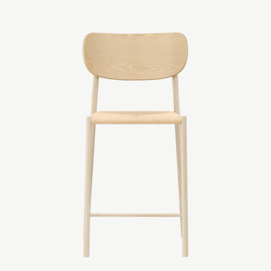 Valge peitsiga baaritool Polly, seljatugi, naturaalne köieiste, 61933-170 – 5