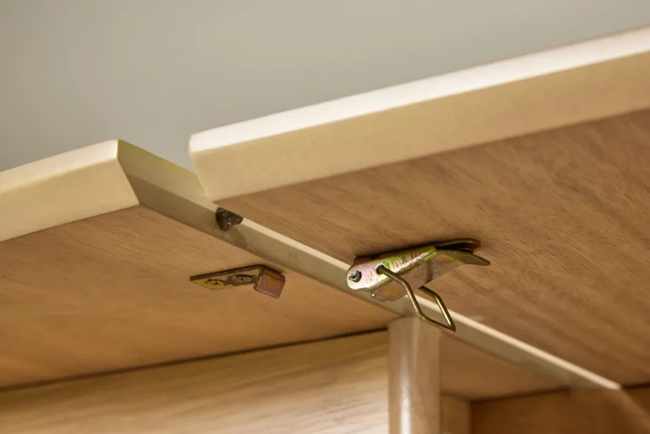 Valge peitsiga ümmargune söögilaud Gilda (pikendatav, ø110+40 cm), 61901-130 – 10