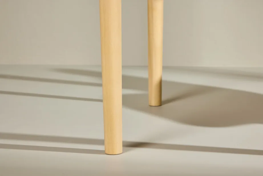 Valge peitsiga ümmargune söögilaud Gilda (pikendatav, ø110+40 cm), 61901-130 – 14