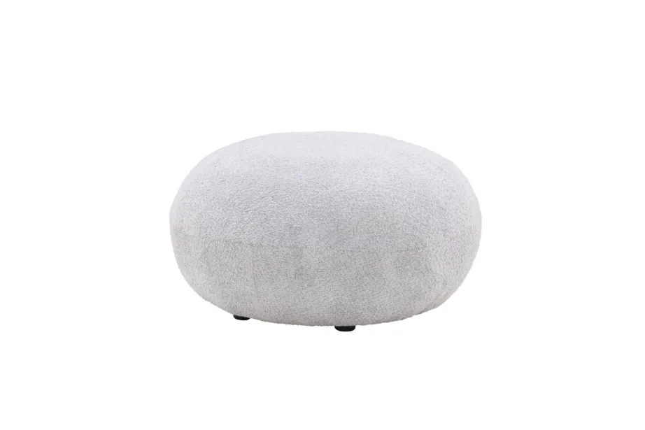 Helehall ümmargune bukleekangast tumb Bologna, 74×40 cm, 30037-106 – 7