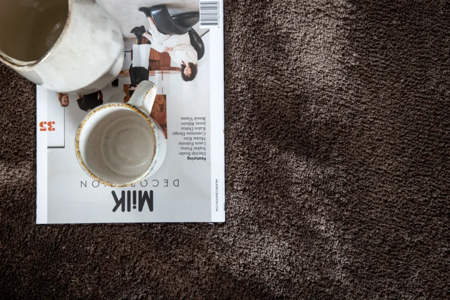 Pehme pruun polüestervaip Blanca, 230 × 160 cm, 15712-118 – 9