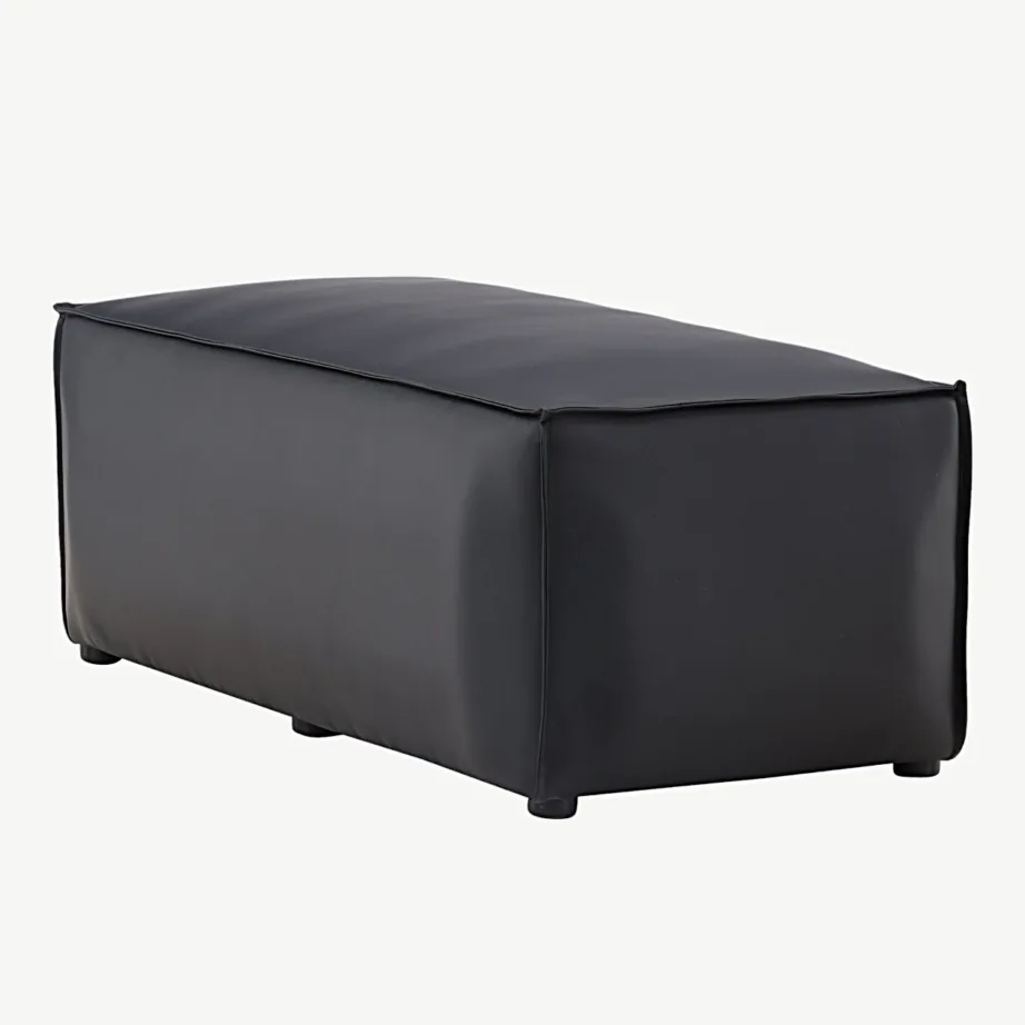 Palermo kollektsiooni suur must kunstnahast tumba, 30036-100 – 6