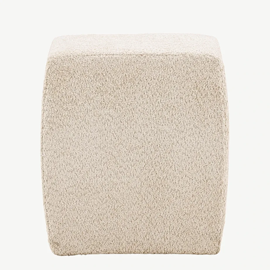 Neapeli beežist buklee-kangast tumba (40 × 45 cm), 30040-125 – 2