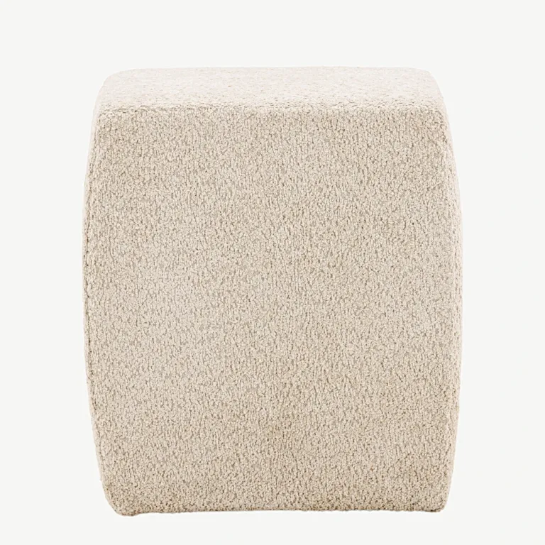 Neapeli beežist buklee-kangast tumba (40 × 45 cm) - 30040-125
