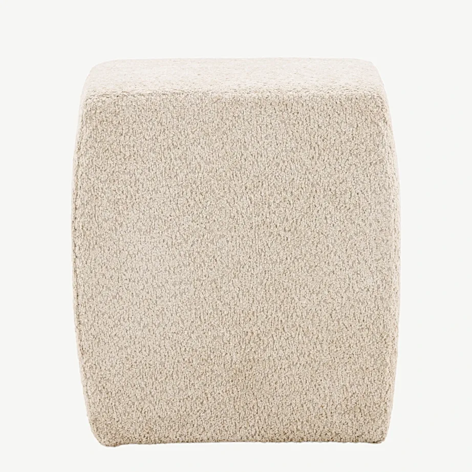 Neapeli beežist buklee-kangast tumba (40 × 45 cm), 30040-125 – 4