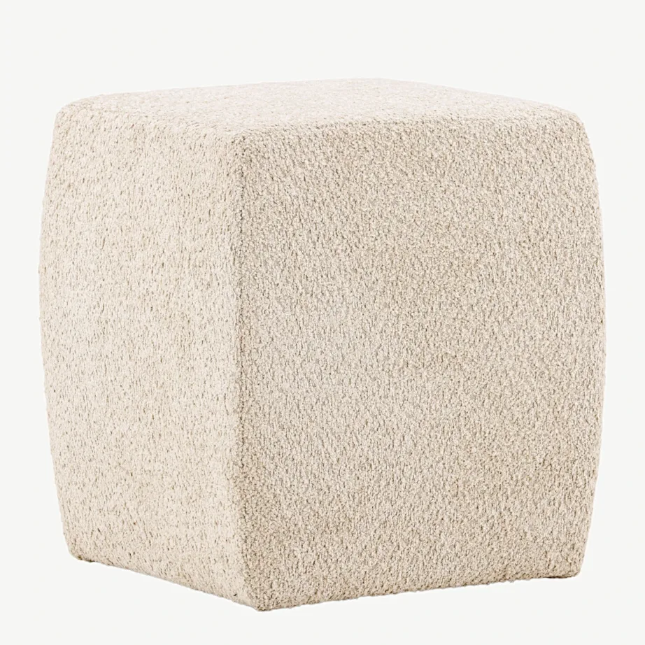 Neapeli beežist buklee-kangast tumba (40 × 45 cm), 30040-125 – 6