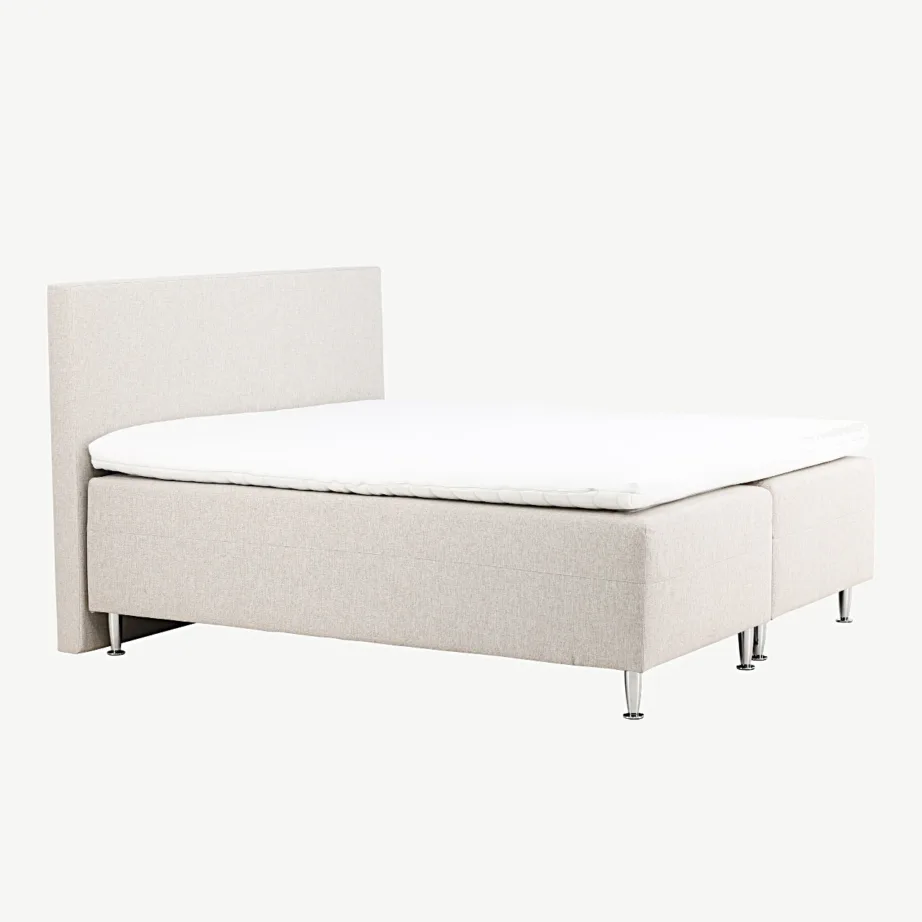 Beež kontinentaalvoodi Mesa 180×200 cm, peatsiotsaga, 30102-101 – 3