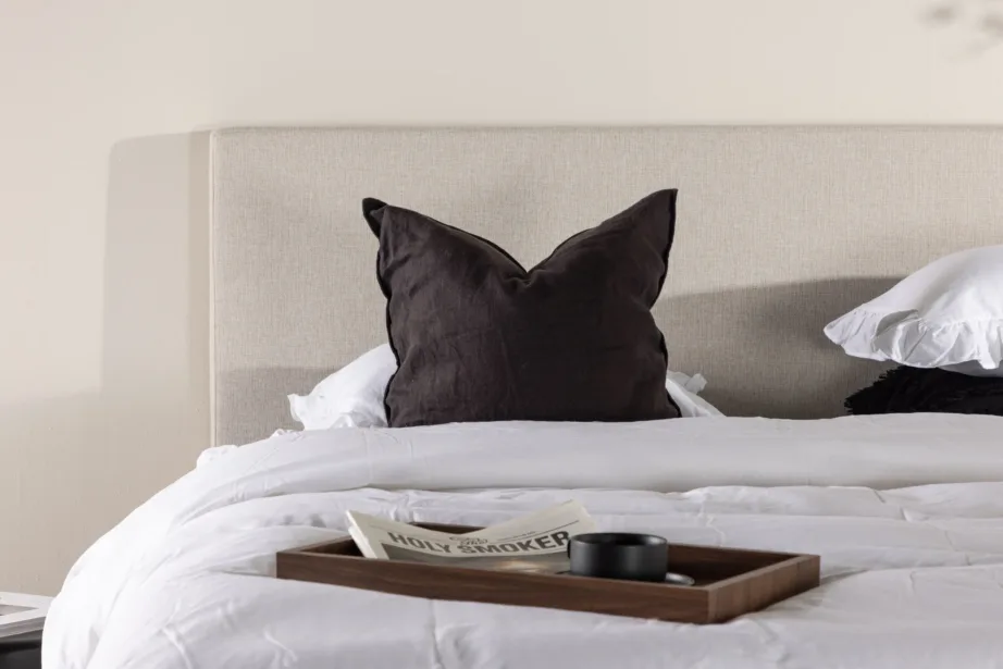 Beež kontinentaalvoodi Mesa 180×200 cm, peatsiotsaga, 30102-101 – 11