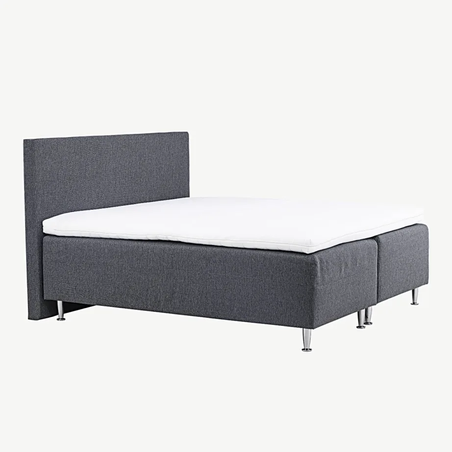 Tumehalli polüpropüleenkangaga kaheinimesevoodi Mesa, peatsiga (180×200 cm, plastist jalad), 30102-103 – 3