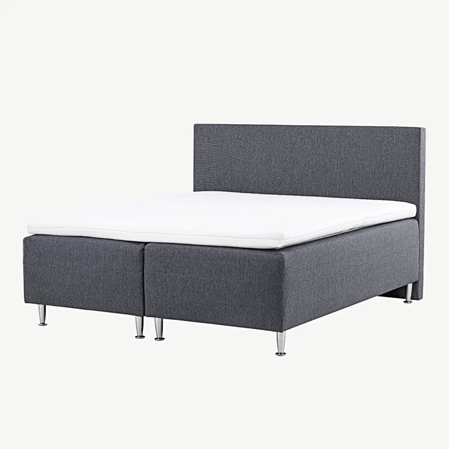 Tumehalli polüpropüleenkangaga kaheinimesevoodi Mesa, peatsiga (180×200 cm, plastist jalad), 30102-103 – 5