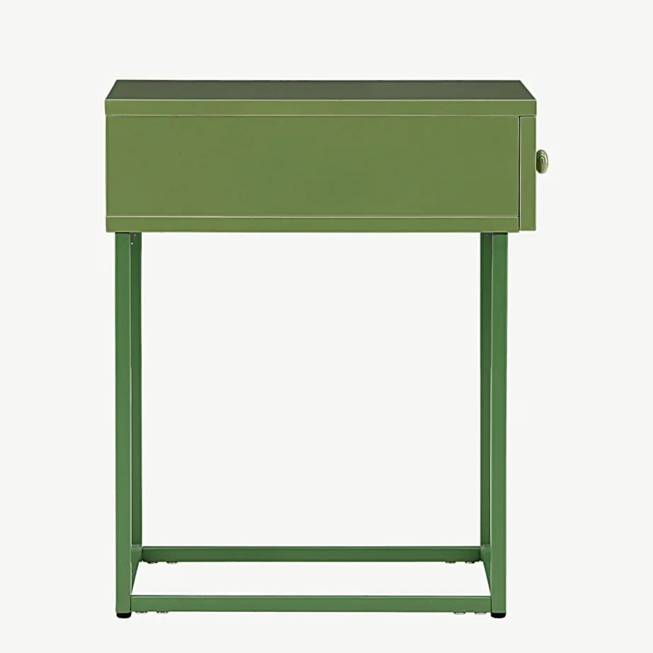 Roheline metallist öökapp Bakali kollektsioonist (MDF, teras, sahtliga), 61298-225 – 2