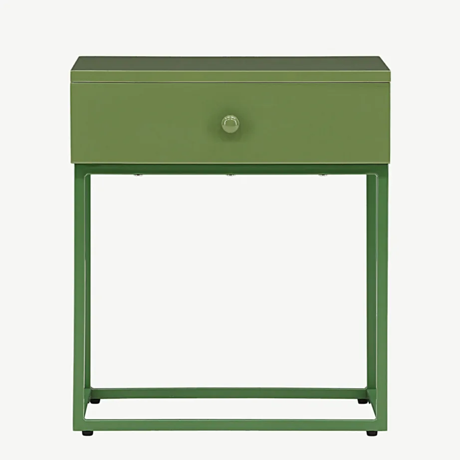 Roheline metallist öökapp Bakali kollektsioonist (MDF, teras, sahtliga), 61298-225 – 3