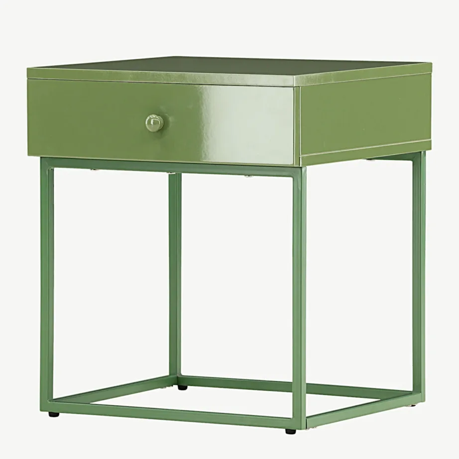 Roheline metallist öökapp Bakali kollektsioonist (MDF, teras, sahtliga), 61298-225 – 4