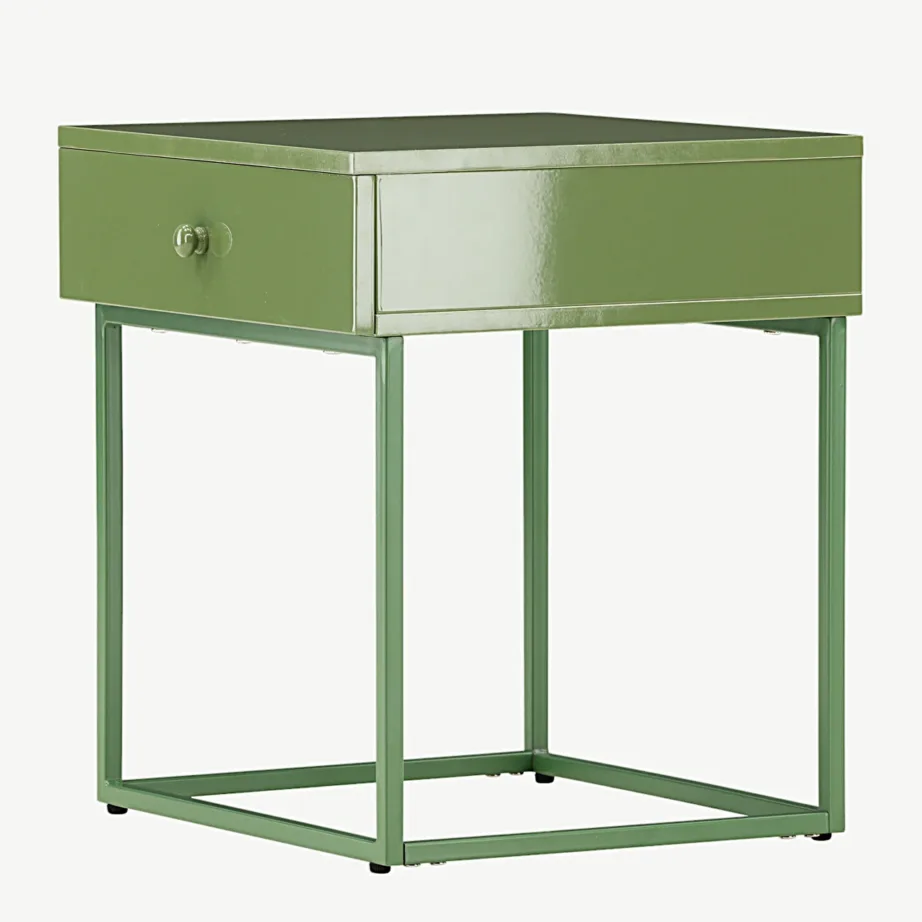 Roheline metallist öökapp Bakali kollektsioonist (MDF, teras, sahtliga), 61298-225 – 5