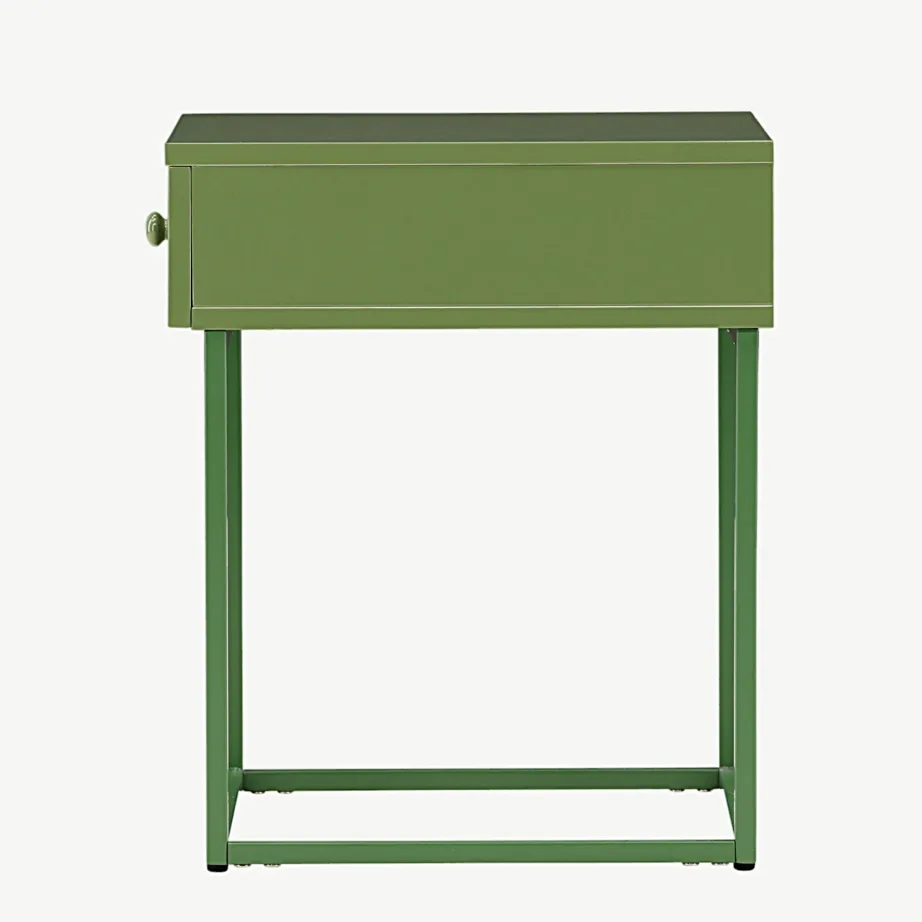 Roheline metallist öökapp Bakali kollektsioonist (MDF, teras, sahtliga), 61298-225 – 6
