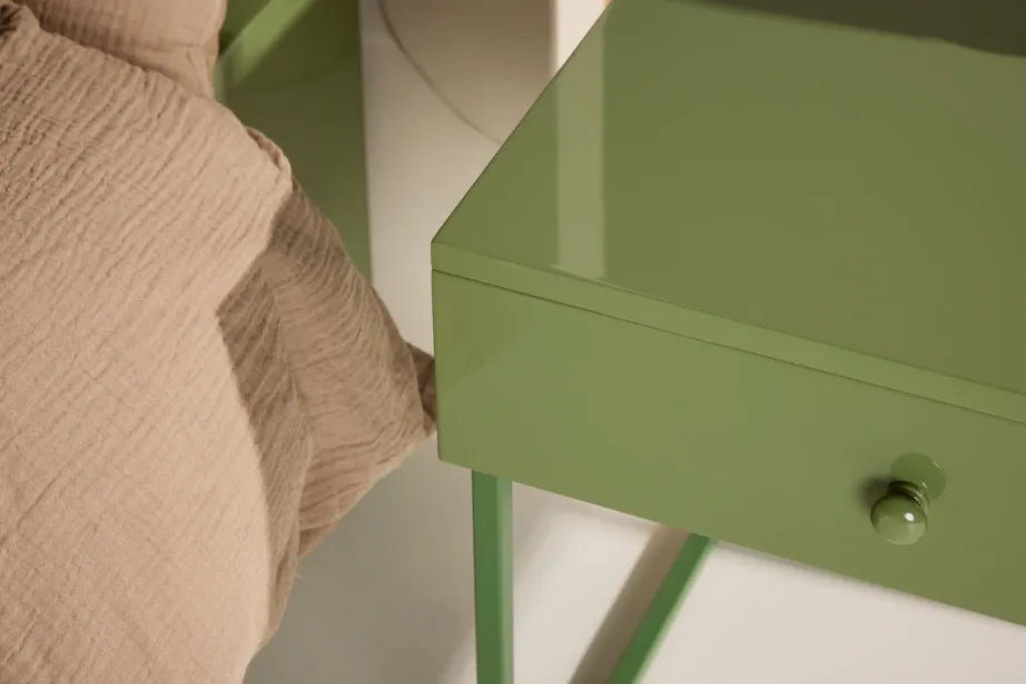 Roheline metallist öökapp Bakali kollektsioonist (MDF, teras, sahtliga), 61298-225 – 8