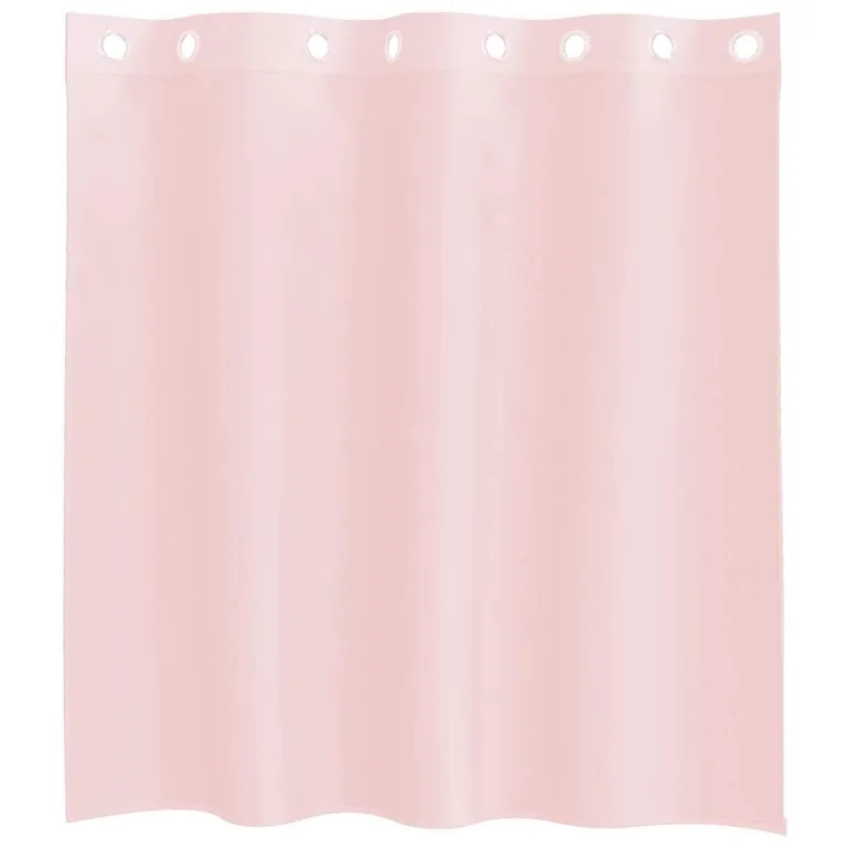 Rõngastihendiga kardinad 2 tk Heleroosa 140x140 cm - Image 4