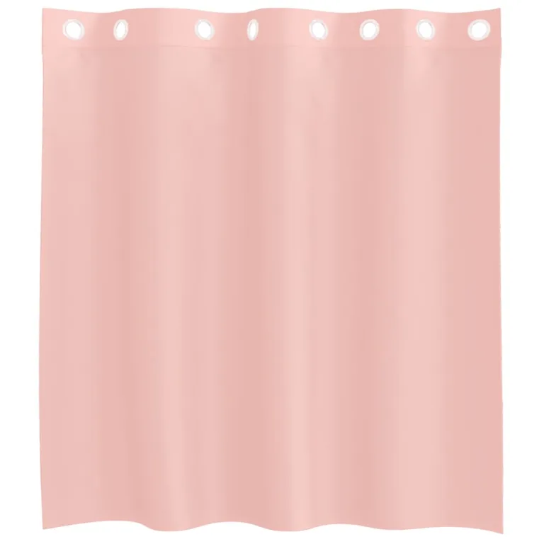 Voile kardinad rõngastega 2 tk Roosa 140x140 cm - Image 4