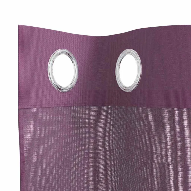 Rõngastihendiga kardinad 2 tk Lilla 140x175 cm - Image 5