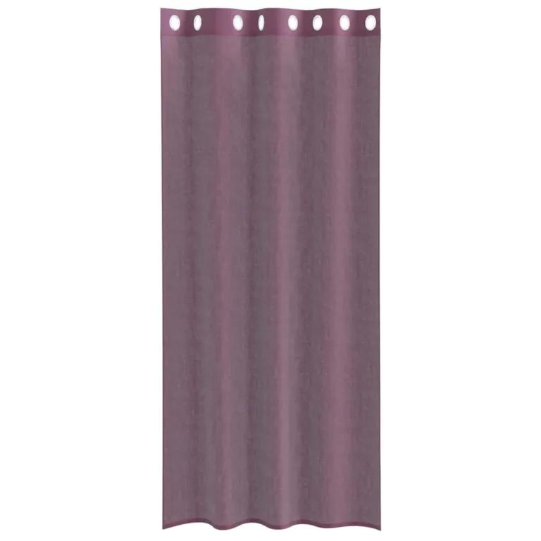 Rõngastihendiga kardinad 2 tk Lilla 140x225 cm - Image 4