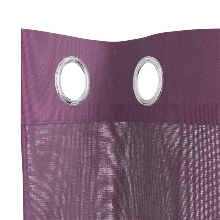 Rõngastihendiga kardinad 2 tk Lilla 140x225 cm - Image 5