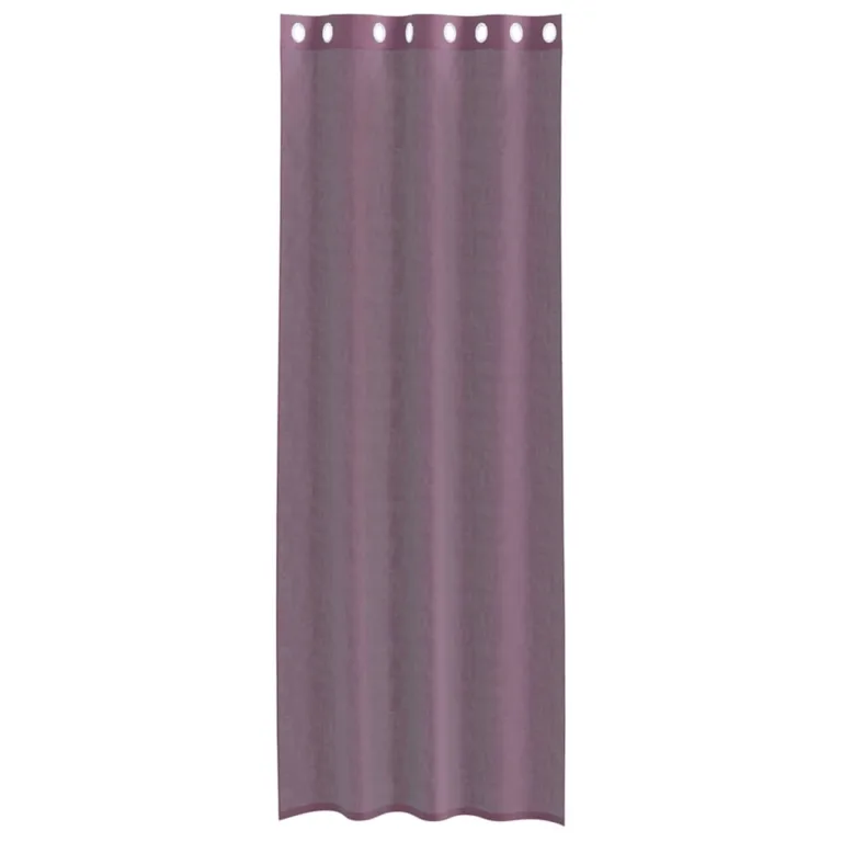 Rõngastihendiga kardinad 2 tk Lilla 140x260 cm - Image 4