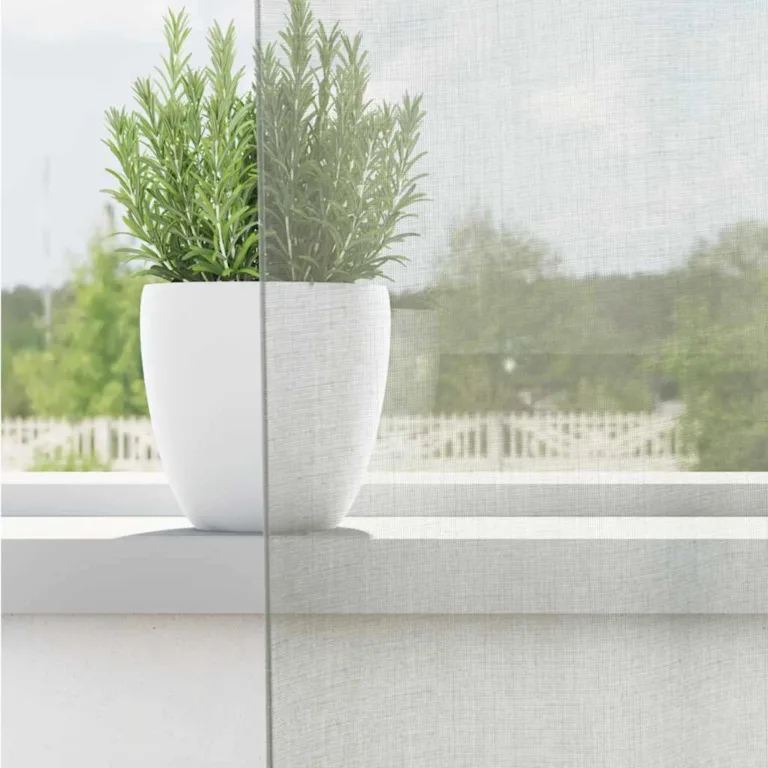 Voile kardinad rõngastihendiga 2 tk helehall 140x300 cm - Image 3