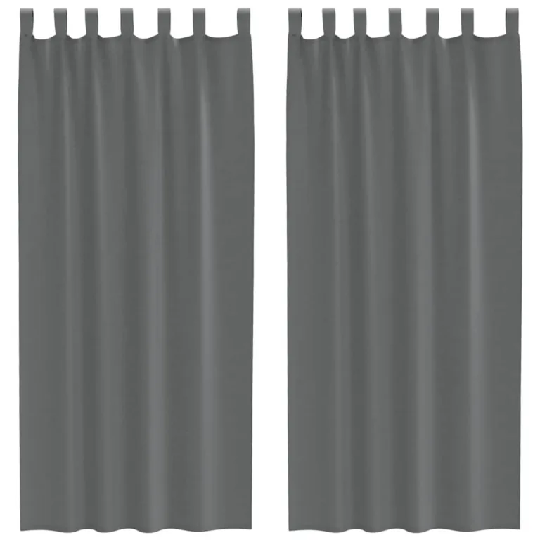 Aasadega Voile kardinad 2 tk Tumehall 140x225 cm - Image 2