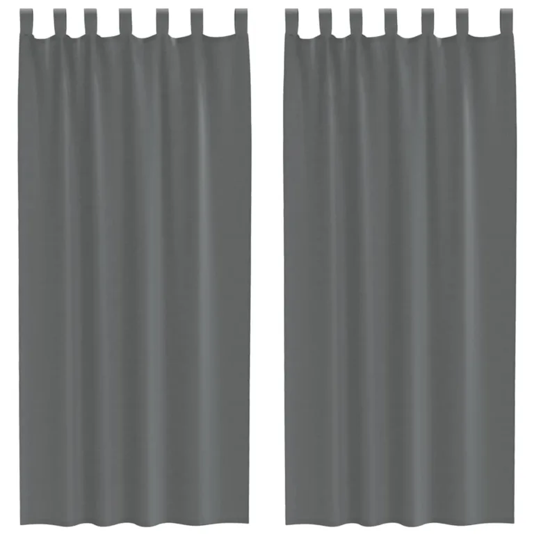 Aasadega Voile kardinad 2 tk Tumehall 140x245 cm - Image 2