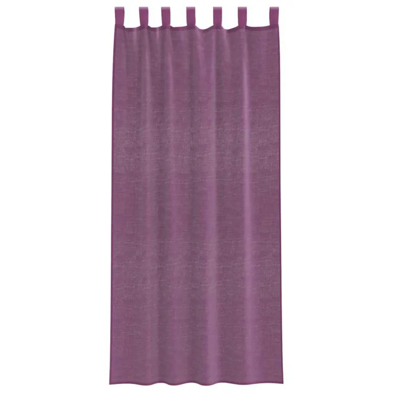 Aasadega Voile kardinad 2 tk Lilla 140x245 cm - Image 4