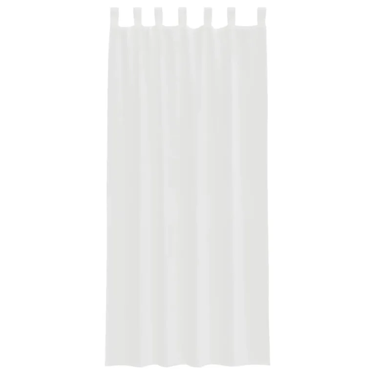 Aasadega Voile kardinad 2 tk valge 140x245 cm - Image 4