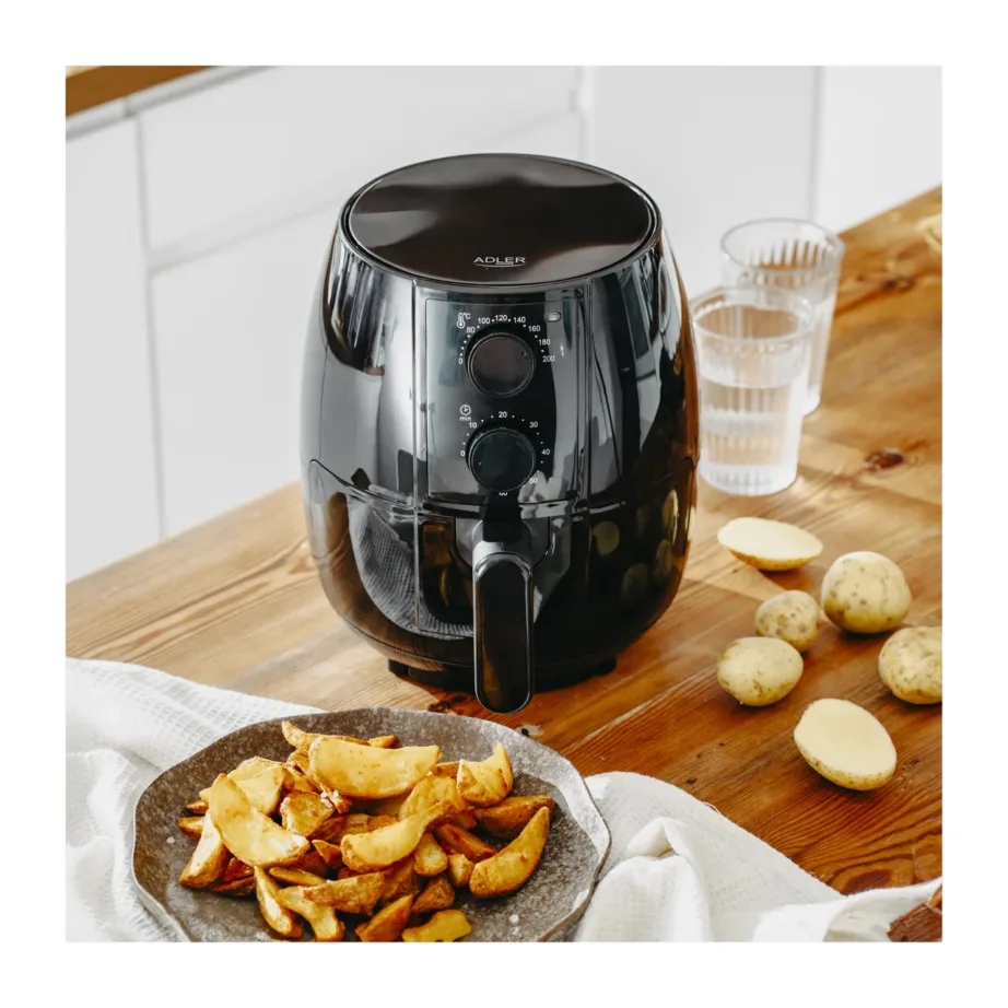 Adler AD 6312 must kuumaõhufritüür 2,5 l automaatse väljalülitusega – 2