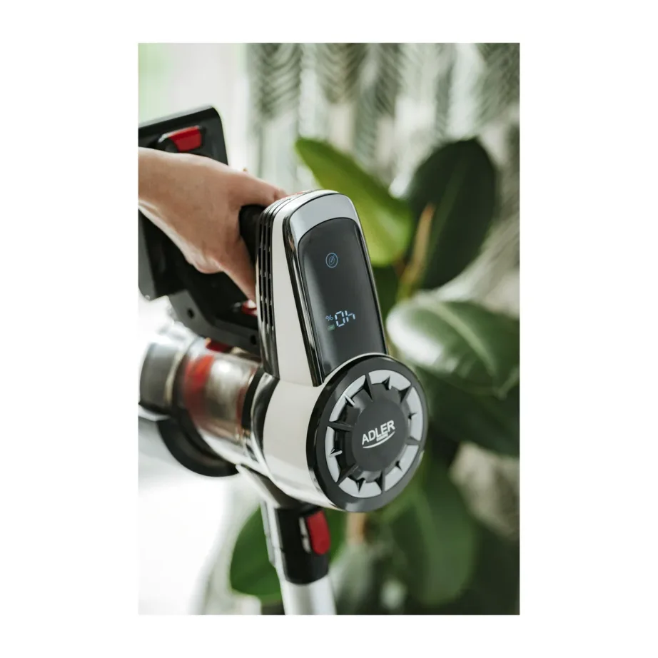 Adler AD 7048 juhtmevaba käsitolmuimeja 230 W 0,8 l valge/must/punane – 11