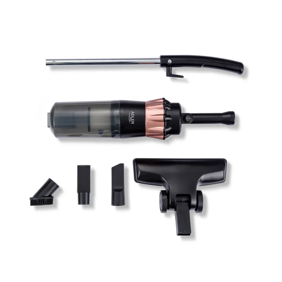 Adler AD 7049 must juhtmega 2in1 käsitolmuimeja HEPA 11 filtriga 0,8 l – 7