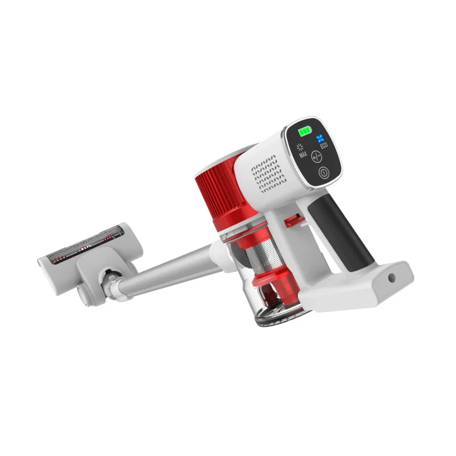 Adler AD 7051 juhtmevaba tolmuimeja 22,2 V 300 W valge/punane EPA F8 filtriga – 4