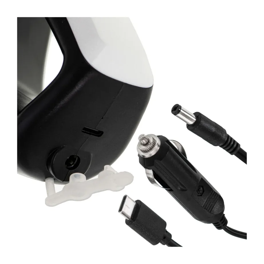 Adler AD 7059 valge/must aku ja 12V autotolmuimeja LED-valgusega – 8