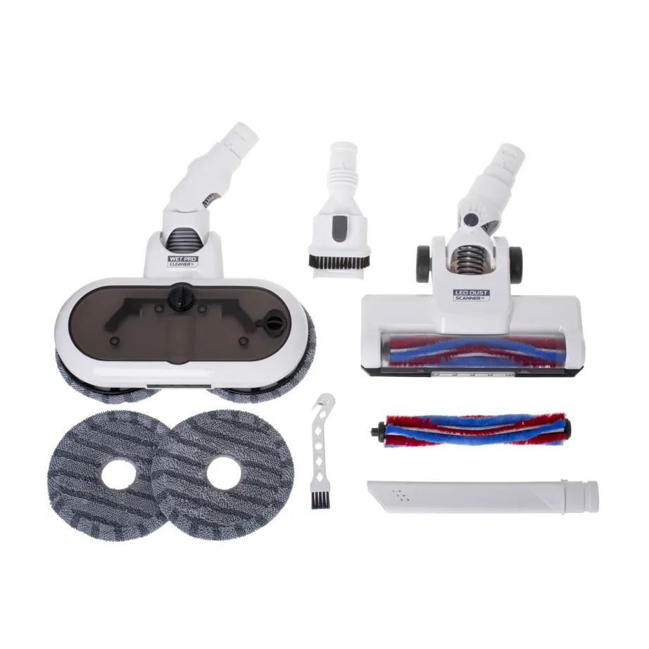 Adler AD 7064 2in1 valge juhtmevaba tolmuimeja märg- ja kuivpuhastuseks – 21